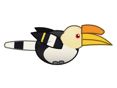 Great Hornbill